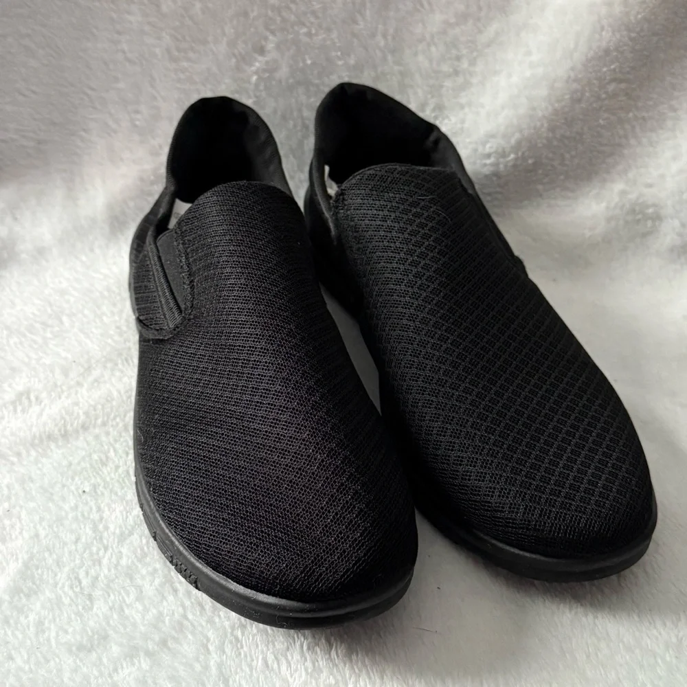 US Sports Comfort Men's Black Slip-On Shoes Size‎ 10 Loafers